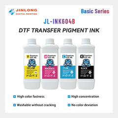 Rich Colors Without Fading DTF Ink DTF Ink 1000ML CNYK+W 5colors for Model C 30 Model Espon I3200 DTF Printer